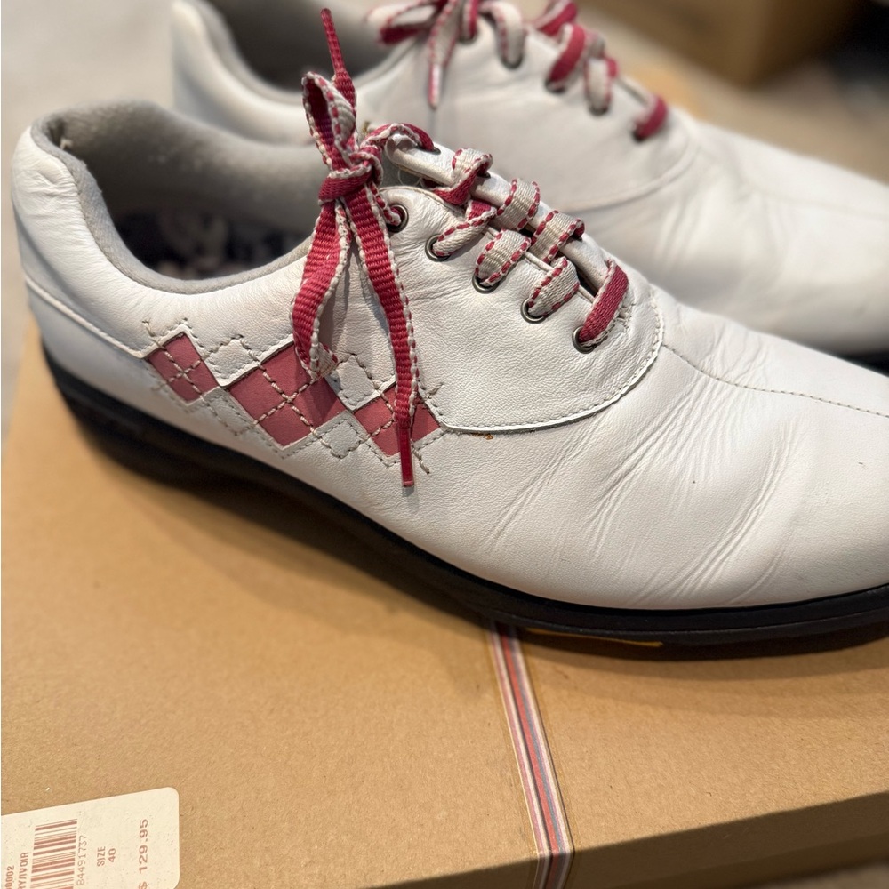 FootJoy Argyle Soft Spike Golf Womens Shoes